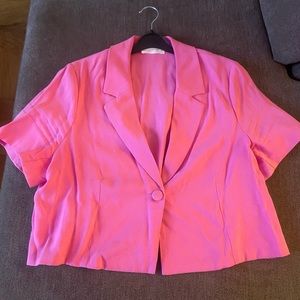 Primark crop blazer